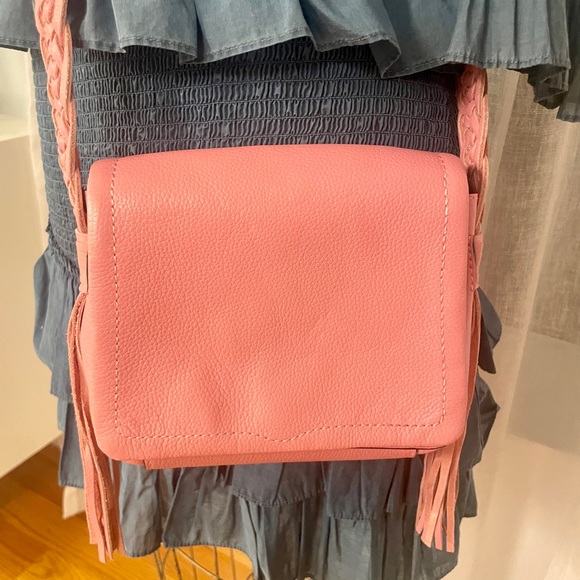 Rebecca Minkoff Pink Fringe Crossbody - Picture 6 of 9
